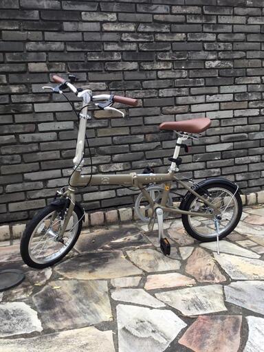 【CAPTAIN STAG】お洒落な軽量折り畳み自転車