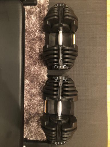 ダンベル ベンチセット 計40kg 可変式ダンベル（40kg/片手