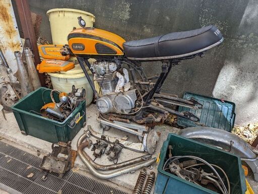 再度出品!ヤマハXS650E一台分部品