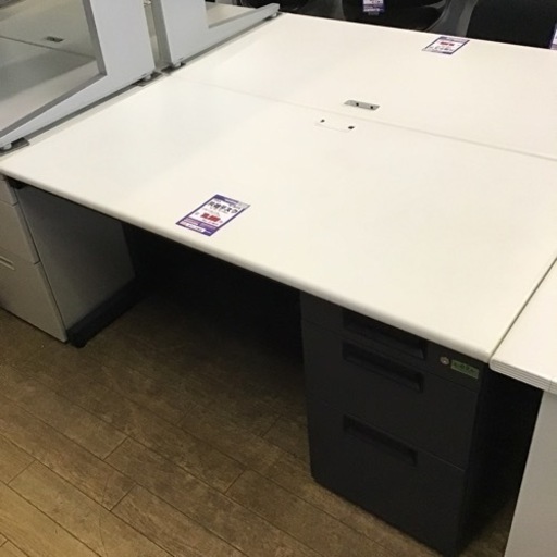 JF-42 【オフィス家具専門店】プラスの片袖デスクです！　R4.6/27時点で在庫数2点あり