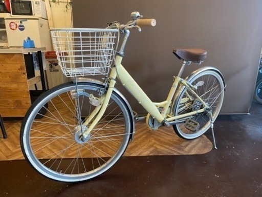 ☆ジモティ割あり☆ 自転車 27インチ シルバー 3クリーニング済み OJ3306