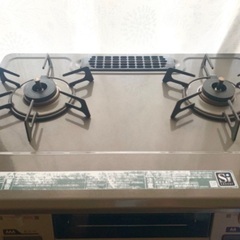 【左強火】２口ガスコンロ【プロパン】