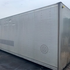 No.637 アルミバン 4ｔ 車  アルミ 箱 バイク 倉庫 トラック コンテナ 米 保管庫 物置 DIY