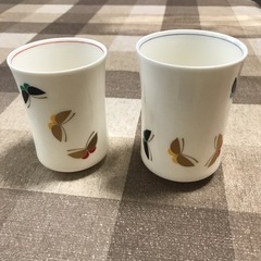 【ネット決済】ペアマグカップ 香蘭社　湯呑み　コップ