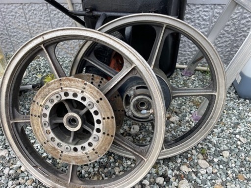 GPZ250前後セットホイール