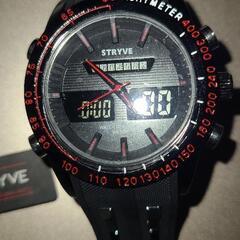 F333★－STRYVEラグジュアリーメンズ腕時計 防水 LED...
