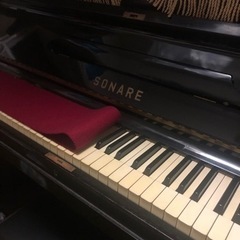 【アップライトピアノ】運び出せる方に差し上げます。