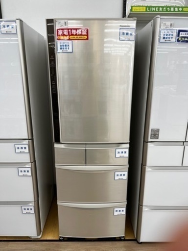 【トレファク イオンモール常滑店】2019年製Panasonicの5ドア冷蔵庫！1年保証付き！