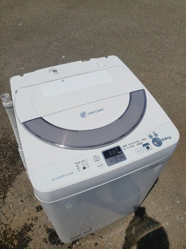 ①♦️EJ1249番SHARP全自動電気洗濯機 【2013年製】