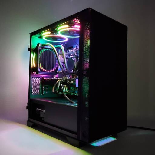 高速 Corei7 メモリ8GB SSD256GB+HDD1000GB GTX760 強化ガラス ゲーミングPC
