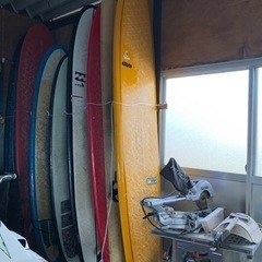(取り引き終了)サーフボード　ロング　9.8ft  サーフィン　補修品