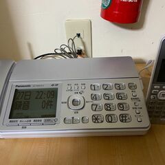 新品同様!! ファックス付き電話機 KX-PD315DL-S