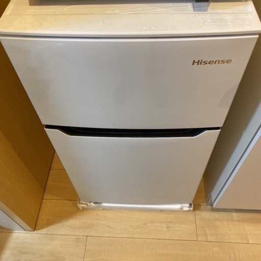 ヤマダ電機購入　純白冷蔵庫　Hisense