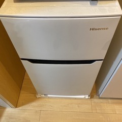 ヤマダ電機購入　純白冷蔵庫　Hisense