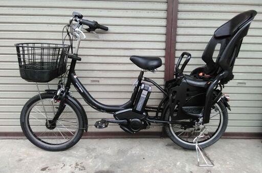 ヤマハ 電動自転車 PAS BABY PM20B 20インチ ブラック チャイルドシート 美品 配送無料