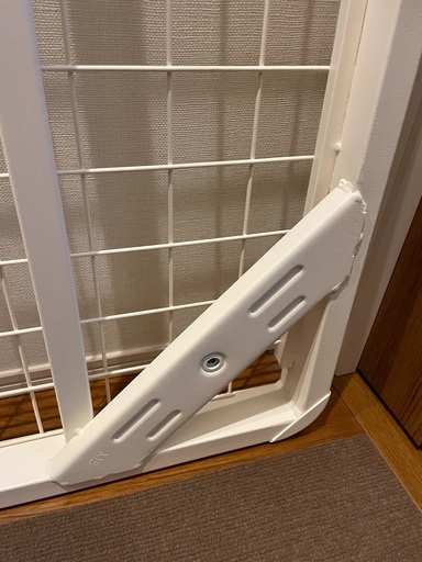 MUJI セミダブルベッド用スチールフレーム（白） スチールベッド