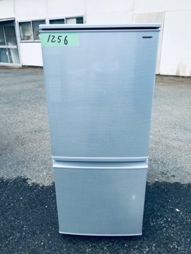 ✨2018年製✨1256番 SHARP✨ノンフロン冷凍冷蔵庫✨SD-D14D-S‼️