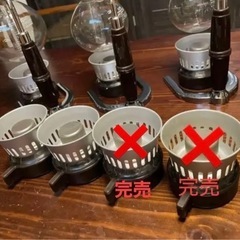 【美品】HARIO TCA-5 TCA-3 TCA-2  アルコールランプ　ろか布