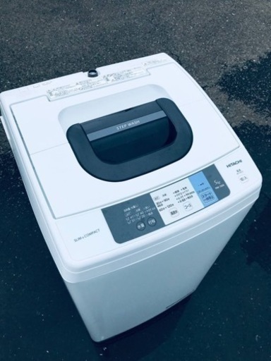 ①♦️EJ1134番 HITACHI 全自動電気洗濯機