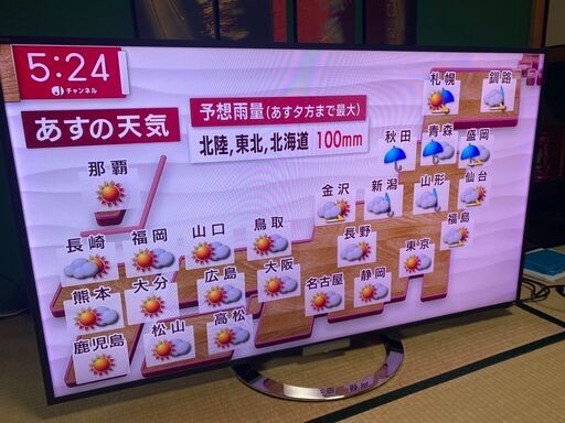 SONY 液晶テレビ KDL-55W900A 2013年製 55型 美品 動作確認済　直接引取り大歓迎‼