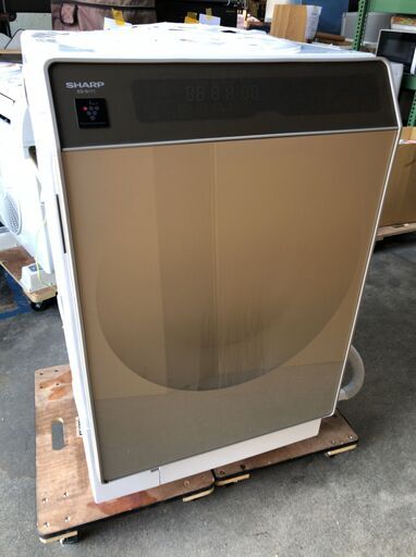 SHARP/シャープ ドラム式電気洗濯乾燥機 ES-G111-NR 11kg乾燥6kg J06067