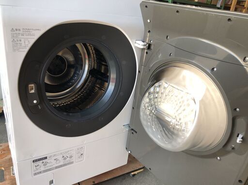 SHARP/シャープ ドラム式電気洗濯乾燥機 ES-G111-NR 11kg乾燥6kg J06067