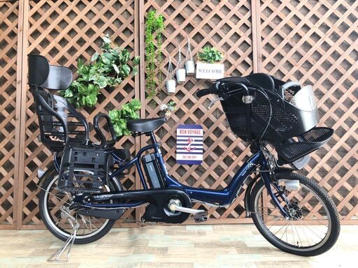 タイヤ新品　バッテリー良品　 電動自転車 ２０インチ　子供乗せ　ブリヂストン　そ