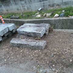御影石 石垣 橋