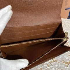 状態良好　ルイヴィトン　ポルトフォイユ サラ　モノグラム　　二つ折り長財布　正規店リペア可能な正規品です。