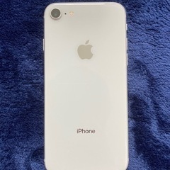 iPhone8 64GB SIMフリー 白 touchID 指紋...