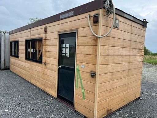 【希少】 7200×2300×2430 スーパーハウス プレハブ 道内格安提携先運送会社あり 札幌市東区発