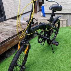 WACHSEN BA-100 Angriff★未使用に近い美品★折りたたみ自転車 タイヤサイズ：20インチ シフト数：6段変速 フレーム素材：アルミ 重量：13kg