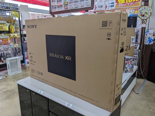 未開封品 SONY 50型液晶テレビ SRJ-50X90J 2021年製 4K・ネット対応!! No.2993