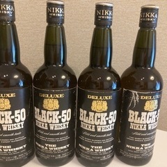 【古酒】ニッカウイスキー BLACK-50 DELUXE ウイス...
