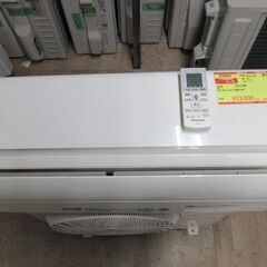 K02155 パナソニック 中古エアコン 主に6畳用 冷2.2kw／暖2.2kw