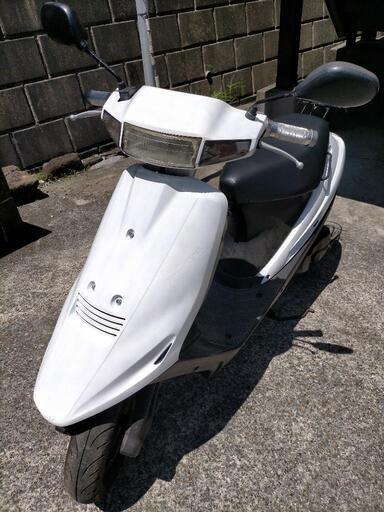 アドレスV100 整備済 低走行 外装再塗装 シート新品