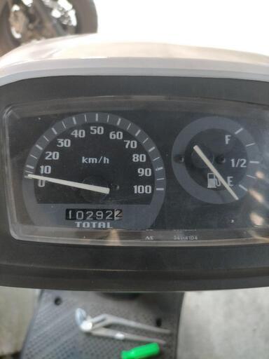 アドレスV100 整備済 低走行 外装再塗装 シート新品