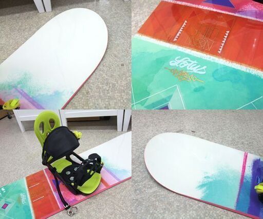 保管品 SALOMON 146cm スノーボード LOTUS 2013-2014モデル レディース 