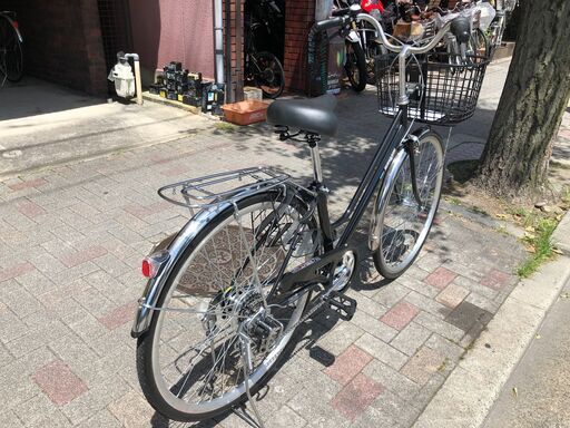 ほぼ新品】27インチ 絶対パンクしない変速付シティサイクル 【公式通販】