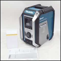 未使用 展示品 マキタ 現場ラジオ MR113 Bluetooth対応 ブルー 青 (バッテリ・充電器別売)