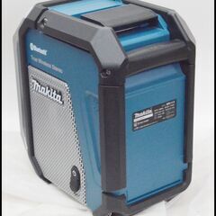 未使用 展示品 マキタ 現場ラジオ MR113 Bluetooth対応 ブルー 青 (バッテリ・充電器別売)