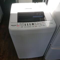 ★【ハイセンス】全自動洗濯機  2017年 4.5kg [HW-...