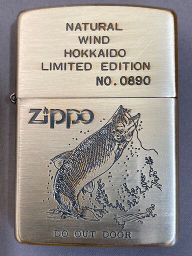 ZIPPO ジッポ ライター 北海道特別限定品 サーモンデザイン １９９４年 ...