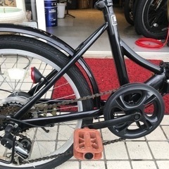 ブラック20いんちの折り畳み