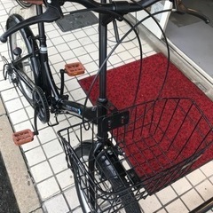 ブラック20いんちの折り畳み