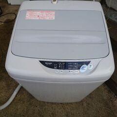 洗濯機、シャープ4kg