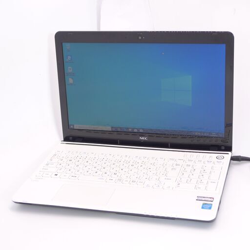 即使用可 Wi-Fi有 NEC ノートパソコン PC-LS150RSW 中古良品 Celeron 4GB DVDRW 無線LAN Bluetooth カメラ Windows10 Office