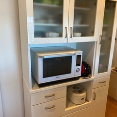 ニトリコパン80KBキッチンボード＋食器棚