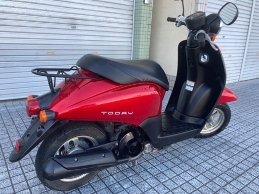 【トゥデイ】ホンダ　50cc 美品❗️オススメ車　9070km 若林自転車　膳所店　SALE❗️