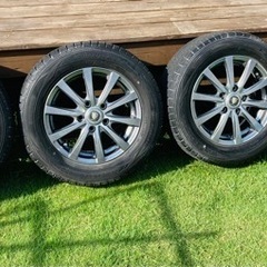 トヨタアイシスで使用（スタッドレスタイヤ）